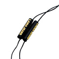 Custom Lock Hang Tag String Seal Plastic Colorful Clothing Garment Bag Branded Own Brand Logo Embossed Tag String