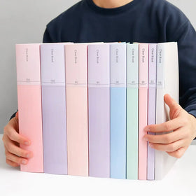 A4 Morandi Color Data File Folder Multiple-page Report Folder Student Report test Booklet Stationery Supplies Customized