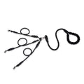 Wholesale Durable Dog Cat Pet Leash Light Reflective Double Triple Head Alloy Polyester Plastic Material Featuring Solid Ribbon