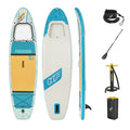 Bestway sup 65363 Hydro-Force Panorama Inflatable Stand-Up Paddleboard Set with Window 3.40 m