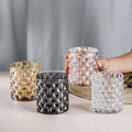 2025 Wholesale Hot Sale Beads Whiskey Glass with Custom Logo Color Circle Design Machine Made Whisky Glass for Party Bar