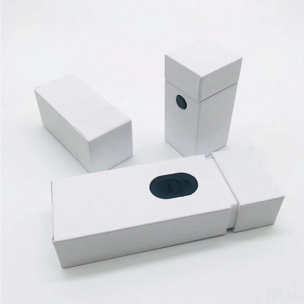 Luxury OEM Custom Logo 1ml Child Proof Paper Box Cartridge Packaging Box Child Resistant Child Lock Bottom Paper Box