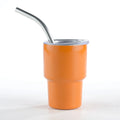 Luxury Sublimation Stainless Steel Metal Mini 3Oz Wine Glass Cup Tumbler with Straw Lid Modern Eco-Friendly