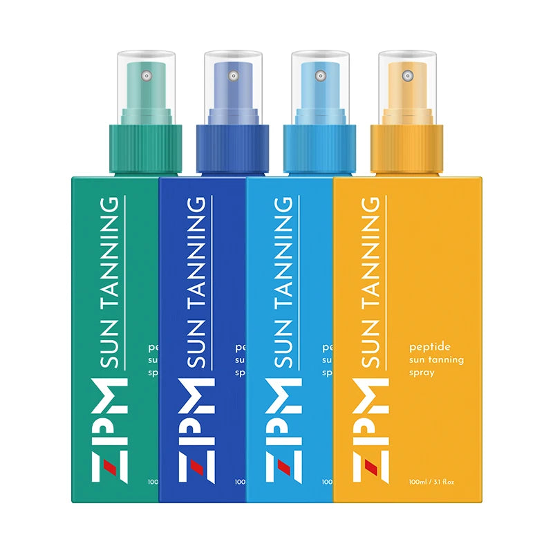 Tan Water OEM Private Label Sunless Indoor Dark Self Dry Tanning Oil Spray Peptide Sun Tanning Spray