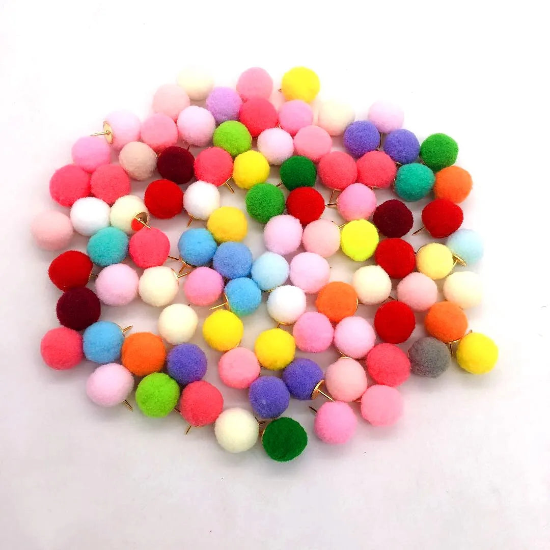 Decorative Rainbow Metal Thumb Tack with High Elastic Design for Office & Home Use MegaBDM