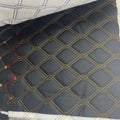 Different Stitch Design Faux Leather Foam Roll Quilted Velvet Fabric Embroidery Vinyl Leather for Car Upholstery Seat