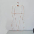 Lavinia Wholesale Lingerie Hanger Lingerie Swimwear Metal Hanger Round Metal Hangers