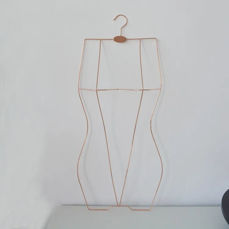 Lavinia Wholesale Lingerie Hanger Lingerie Swimwear Metal Hanger Round Metal Hangers