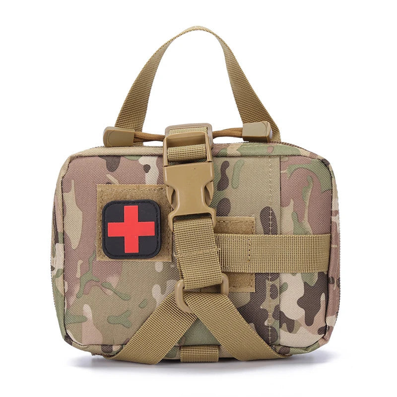 SABADO Outdoor Rescue IFAK Pouch Trauma Kit Tactical First Aid Kit MOLLE Pouch Kit Tourniquet With Hemostatic Bandage