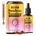 OEM Sunless Tanning Drops Private Label Face & Body Bronzer Moisturizing Oral Tanner