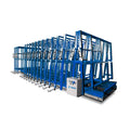 Electric Glass Storage Rack with 4200kg Load Capacity and 4100x1200x2500mm Dimensions for Efficient Machinery Organization