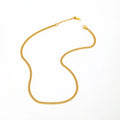 Fenny Wholesale 18K PVD Plated No Fade Classic Versatile Chunky Cuban Basic Chain Stainless Steel Necklace for Women