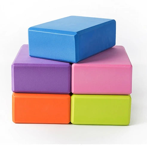 Wholesale Eco Friendly Fitness Training Accessories Custom logo Brick Eva Yoga Block