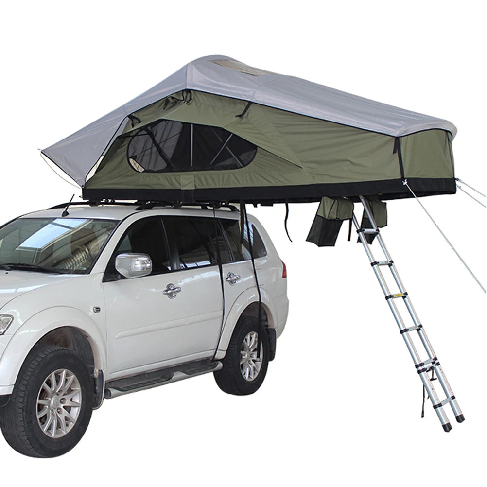 Waterproof Camping Car Rooftop Tent Outdoor Camping Easy Folding Tiny Houses Custom Foldable Travel Car Tent