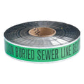 Durable Waterproof Aluminium Foil Underground Detector Markers Tear-Resistant Detectable Warning Tape Tap Warning Tape