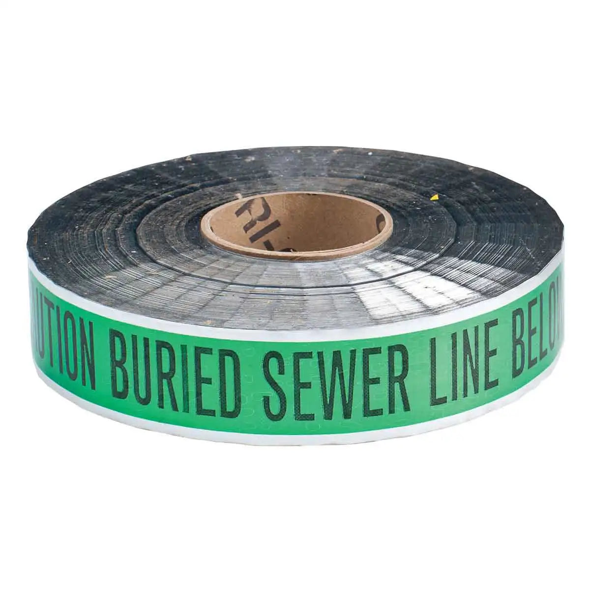 Durable Waterproof Aluminium Foil Underground Detector Markers Tear-Resistant Detectable Warning Tape Tap Warning Tape