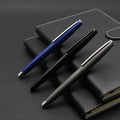 Business Black Matte Signature Metal Bead Pen Metal Neutral Pen Gift Pen LOGO Manufacturer Supply