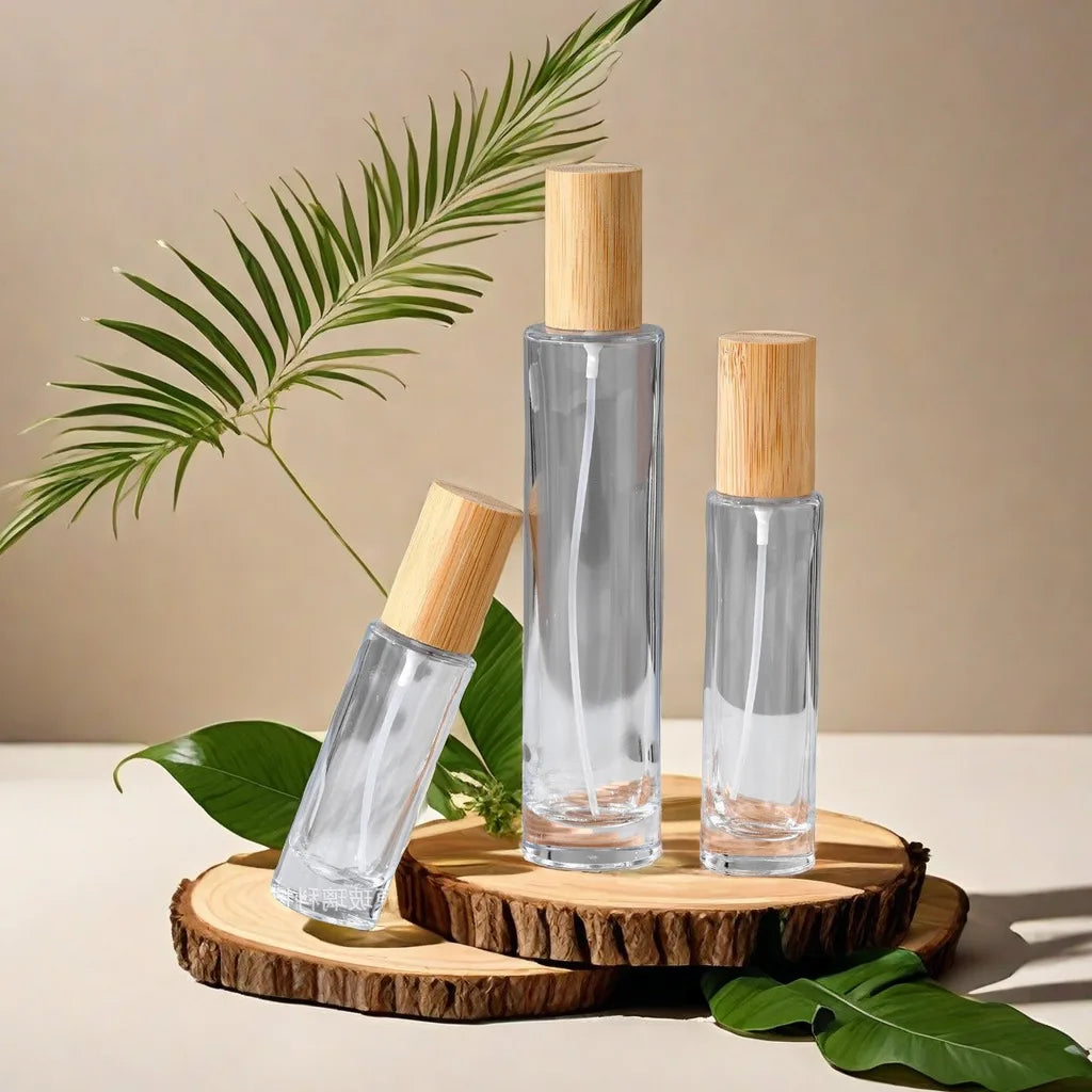 Mini Pocket Travel Size Empty Glass Perfume Sample Fine Mist Spray Bottle Atomizer