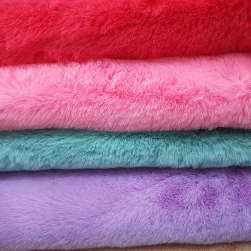 Hot Sale Short Fur 2cm Fur Length Fake Rabbit Fur Fabric for Rugs Garments Home Textile