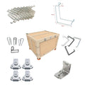 Crate Clip Spring Clip Customized Sheet Metal Fabrication Spring Retaining Crate Clip With Black Oxide