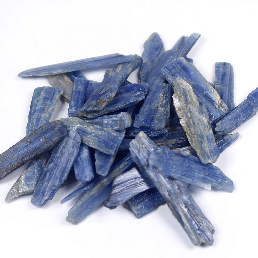 3-7cm Natural Kyanite for Meditation Tranquility Energy Reiki Crystal Irregular Rough Stick Stone