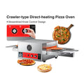 12/18/32 Inch Electric Conveyor Belt Pizza Baking Oven Bakery Commercial Restaurant Hotel Cook Pizza Chicken Wings Machine