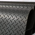 PVC Non-Slip Garage Flooring Roll Diamond Plate Pattern Flooring for Garage Industry