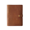 Vintage Leather Notebook Portable Diary Graffiti Sketchbook Nature Cowhide Creative Handmade Cover Notebook Stationery Supplies