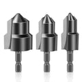 Alloy Carbon Steel 20/25/32mm Tungsten Drill Bracket Chamferer Plastic Coating Finish for PPR/TPR Water Pipe Repair Drill Bits