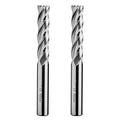 3 Flute 4 Flute Straight Shank HSS End Mill 2 Flute Keyway Milling Cutter CNC Cutting Tool