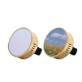 Metal Crafts Decoration Sublimation Car Vent Aroma Air Car Holder Clip Essential Diffuser Metal Crafts Gift