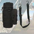 Outdoors Molle Water Bottle Pouch Tactical Gear Kettle Waist Shoulder Bag Tactical Molle Kettle Bag for Climbing Camping Hiking