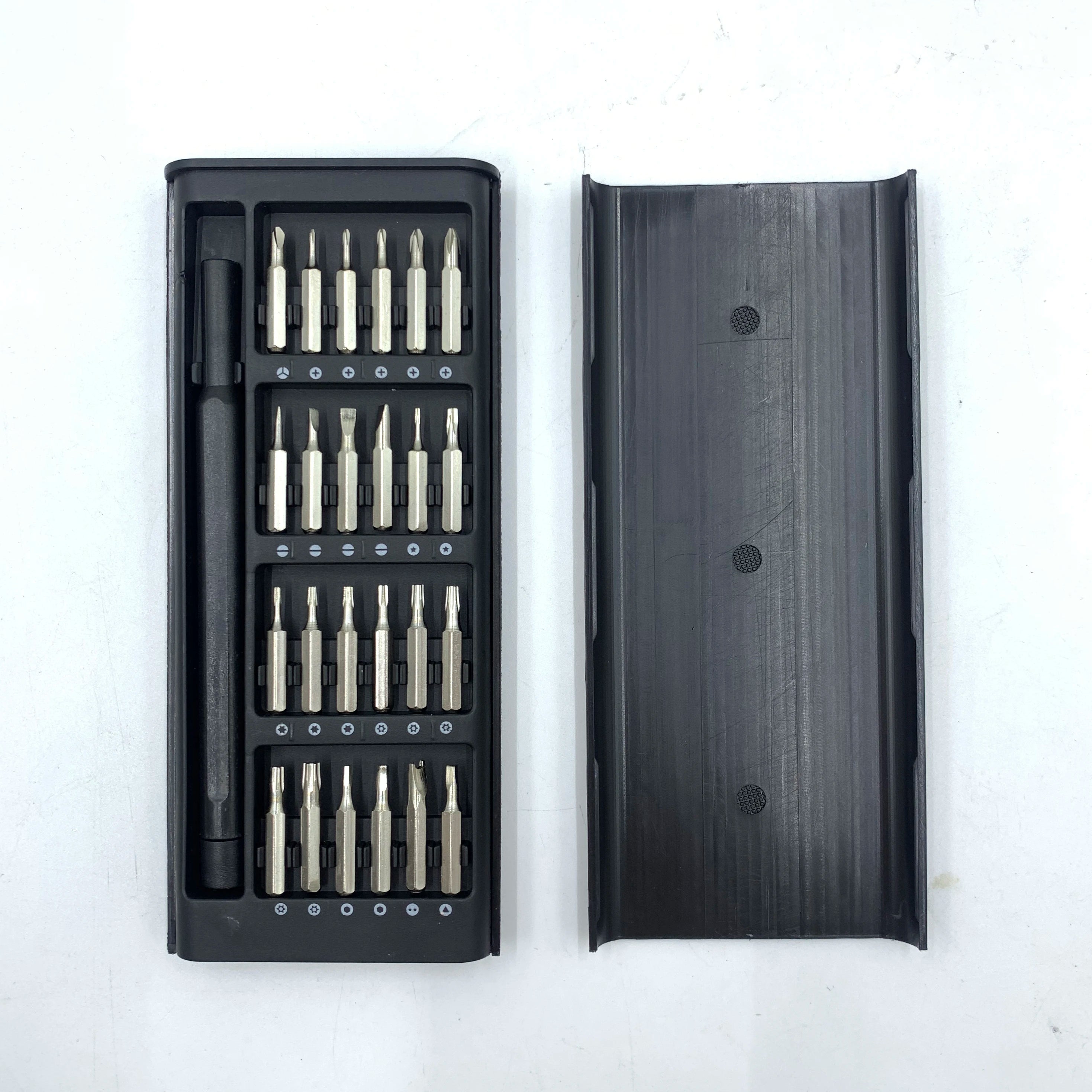24 in 1 Precision Screwdriver Set Magnetic Multi-functional Screwdriver Tool Set Plastic Handle Diy Grade Electronic Repair Set
