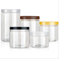 Wholesale High-End 9oz Plastic Jar with Gold Lids and Pump Sprayer 200ml Cream Jar for Shampoo and Blush Low MOQ