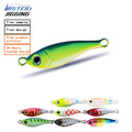 MISTER JIGGING 5g 10g 15g 20g Luminous Slow Pitch Jig Lure Fishing Lures Saltwater Metal Jig Lure Bait