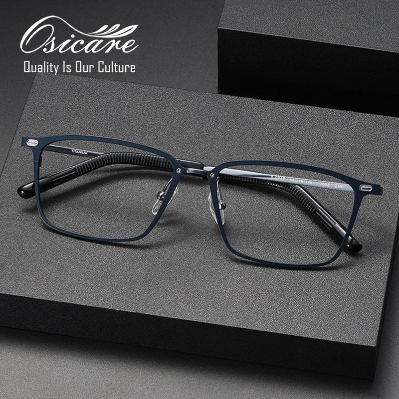 Premium Pure Titanium Academy Optical Frames Eyewear for Men IP Vision Eye Glasses Designer Eyeglasses Lenskart Lentes Monturas