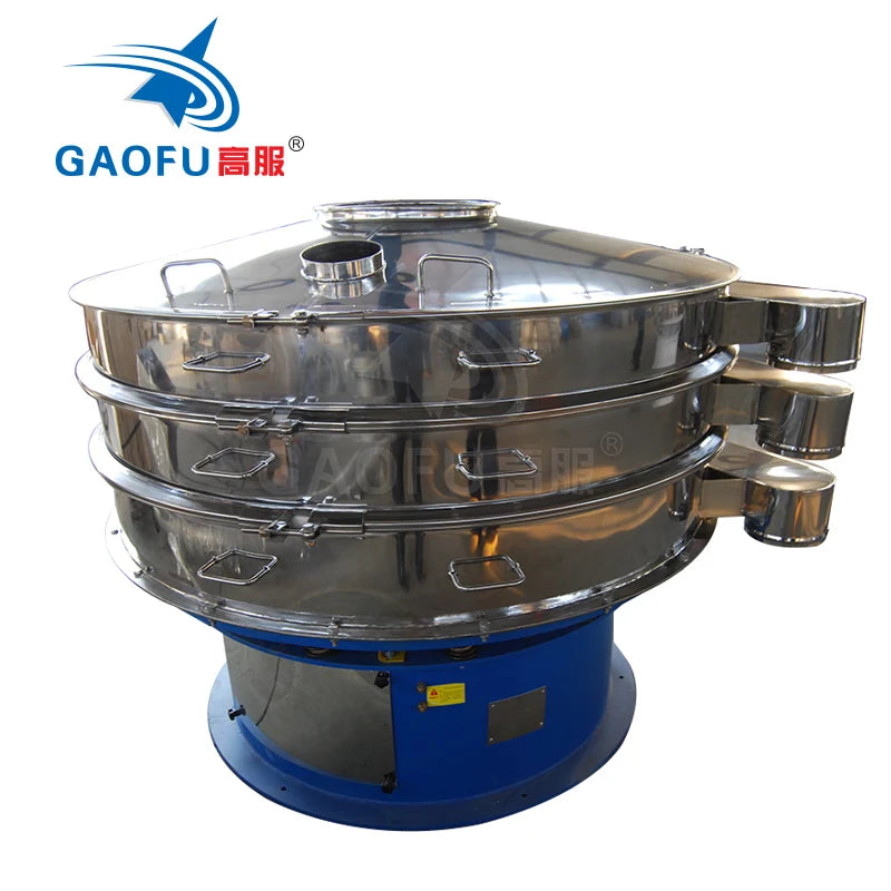 Battery Raw Material Sifter Circular Vibrator Sieve Vibration Screening Separator Rotary Vibrating Screen Machine Stainless