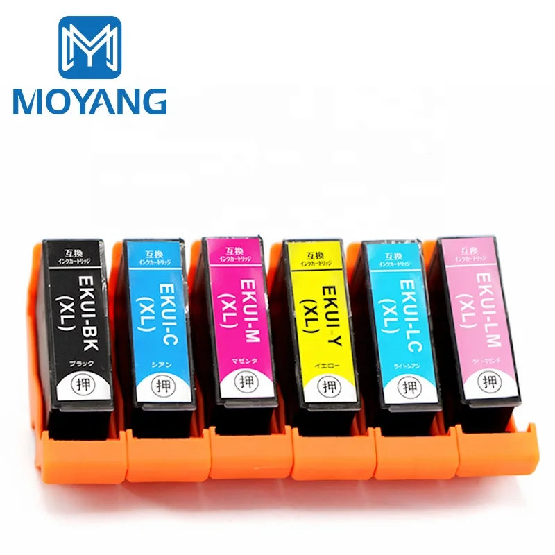 MoYang Compatible for EPSON KUI Ink Cartridge EP-879AB EP-879AR EP-879AW EP-880AW/AB/AR/AN Printer Cartridges KUI-BK KUI-C