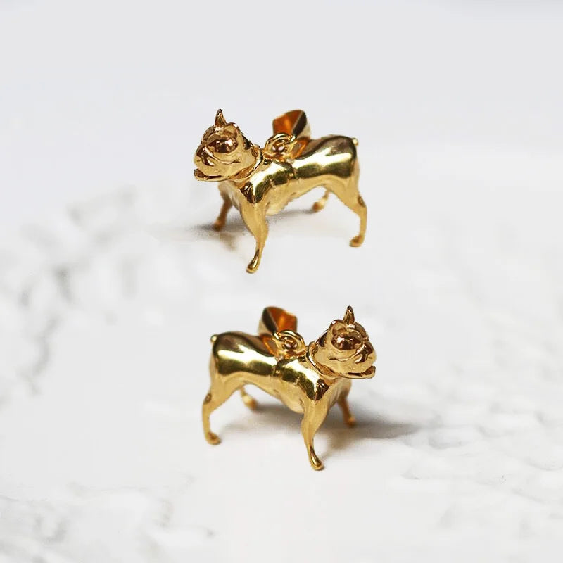 Dainty Women Rose Flower Charm Queen Crown Pendant Stainless Steel Horse Pendant 18k Gold Men Animal Jewelry Pet Dog Pendant