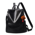 Women PU Leather Backpacks Vintage Female Shoulder Bag Travel Ladies Bagpack School Bags for Girls Preppy