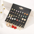 Eco-Friendly Custom Cardboard Paper Earring Card Jewelry Cardboard Display and Packaging Card