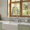 Watermark Deck Mounted Lead Free Brass Body Pull Down Kitchen Sink Tap Mixer
