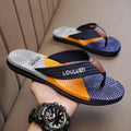 2023 Men's EVA Beach Shoes New Waterproof Synthetic Upper Flip-Flops Cool Slippers for Outdoor Fashion for Winter and Summer