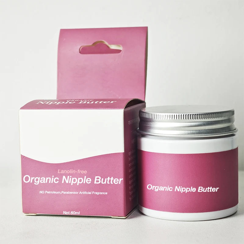 Private Label Nipple Nurture Balm Cream Salve for Sensitive Skin Breastfeeding Moms Enhancement Cream