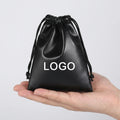 Perfume Jewelry Gift Pu Leather Gift Jewelry Watch Storage Bag Drawstring Pouch With Customized Logo
