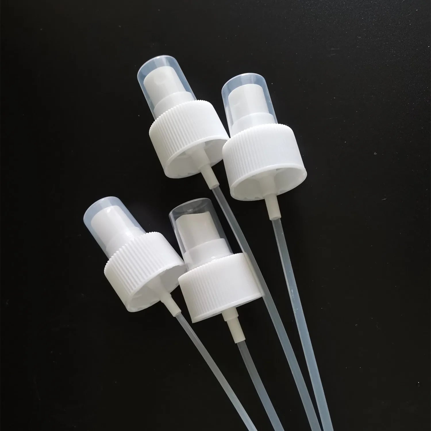 High Quality PET Plastic Bottles White 18/410 Neck Hot Stamping Spray Cap Pump Sprayer 5-1000ml Black White Options Available