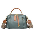 Wholesale Luxury Pu Leather Women's Shoulder Bag Large Single Strap Fashionable Zipper Closure Portable Handbag