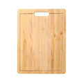 Portable Double-Sided Bamboo Cutting Board for Small Kitchen Lemon Defrosting and Fruit Chopping