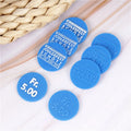 New Product Custom Plastic Colorful Stamping Game Token Coin Custom Plastic Game Token