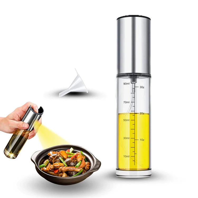 Kitchen Gadget Accessory Air Fryers Cooking Spray Dispenser 100ml Olive Oil Mister Sprayer Bottle